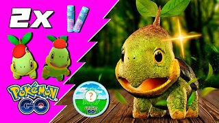 TURTWIG SHINY! Hora do Holofote! SPOTILIGHT! Dobro poeira estelar ao CAPTURAR Pokémon