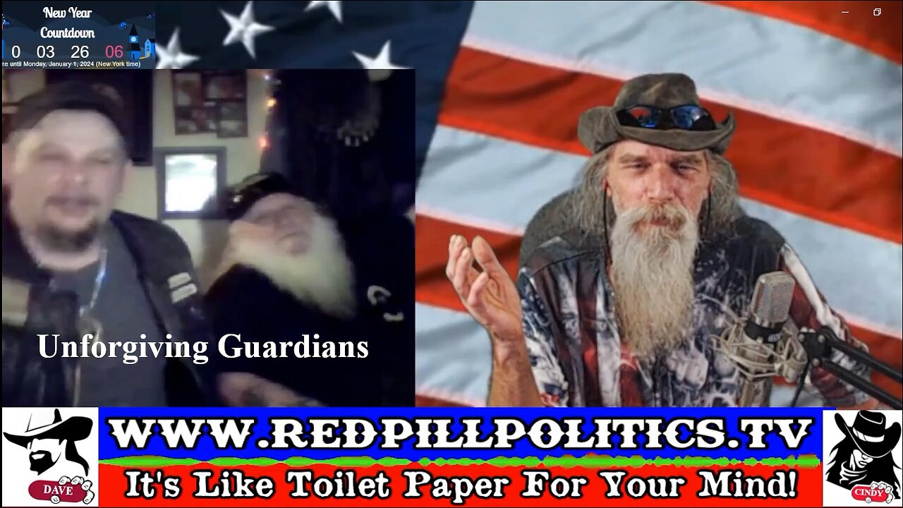 Red Pill Politics (12-31-23) w/ Unforgiving Guardians; Protecting Kids From Pedophiles