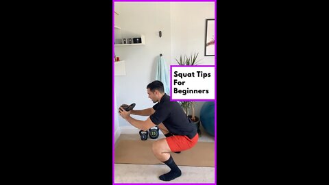 🤩 3 Tips For Squats Beginners! 💪 I #shorts