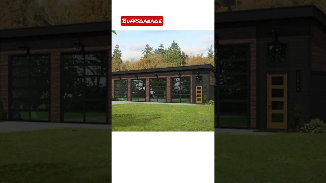 4 Car Garage- what would you fill it with? #4cargarage #shorts