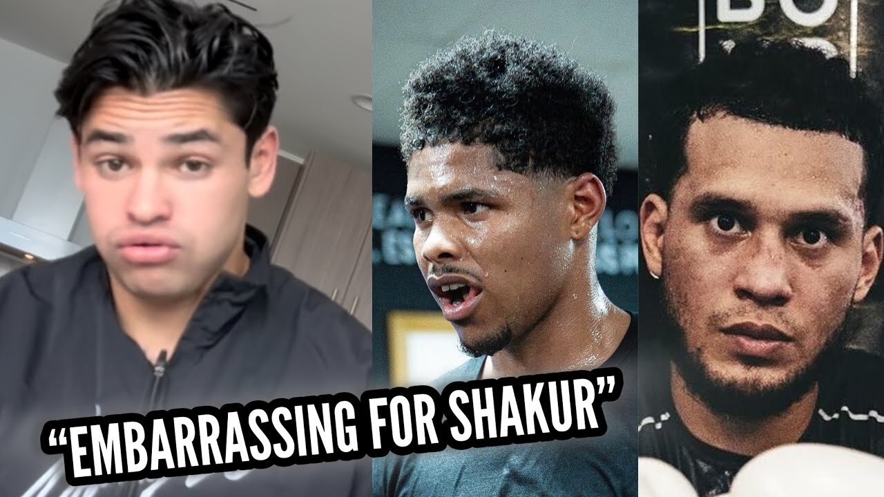 “WE CALLED HIM SH** STAIN” RYAN GARCIA TELLS DISTURBING SHAKUR STEVENSON SECRET, BENAVIDEZ RESPONDS