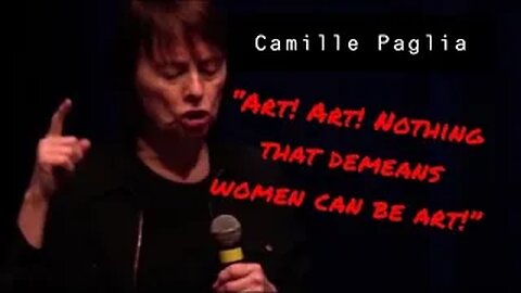 Camille Paglia Defines 2nd Wave Feminism