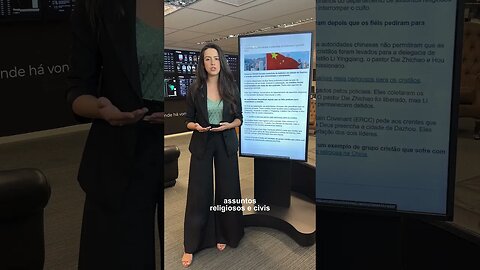 Governo chinês invade cerimônia de batismo | Resumo BP