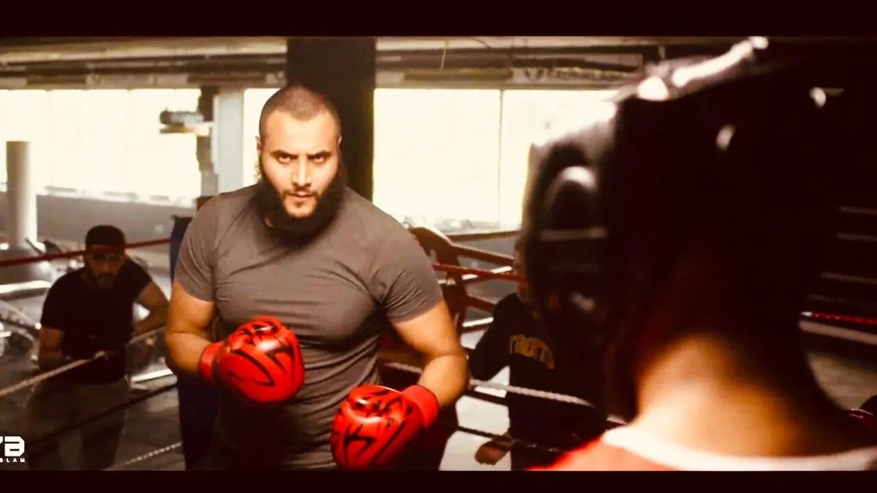 Mohammed Hijab Gets Knocked Out by Boxer.