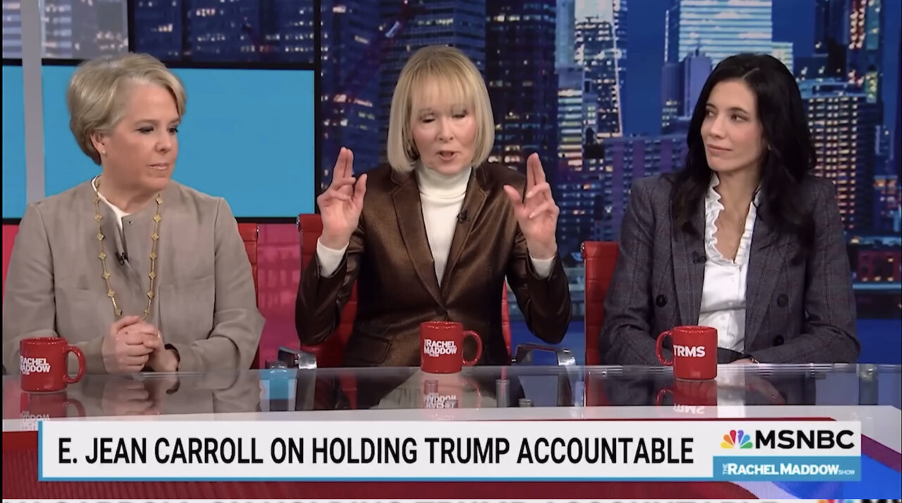 e. jean carroll wins! Donald Trump was Alex Jones’D & SandyHook’D msnbc