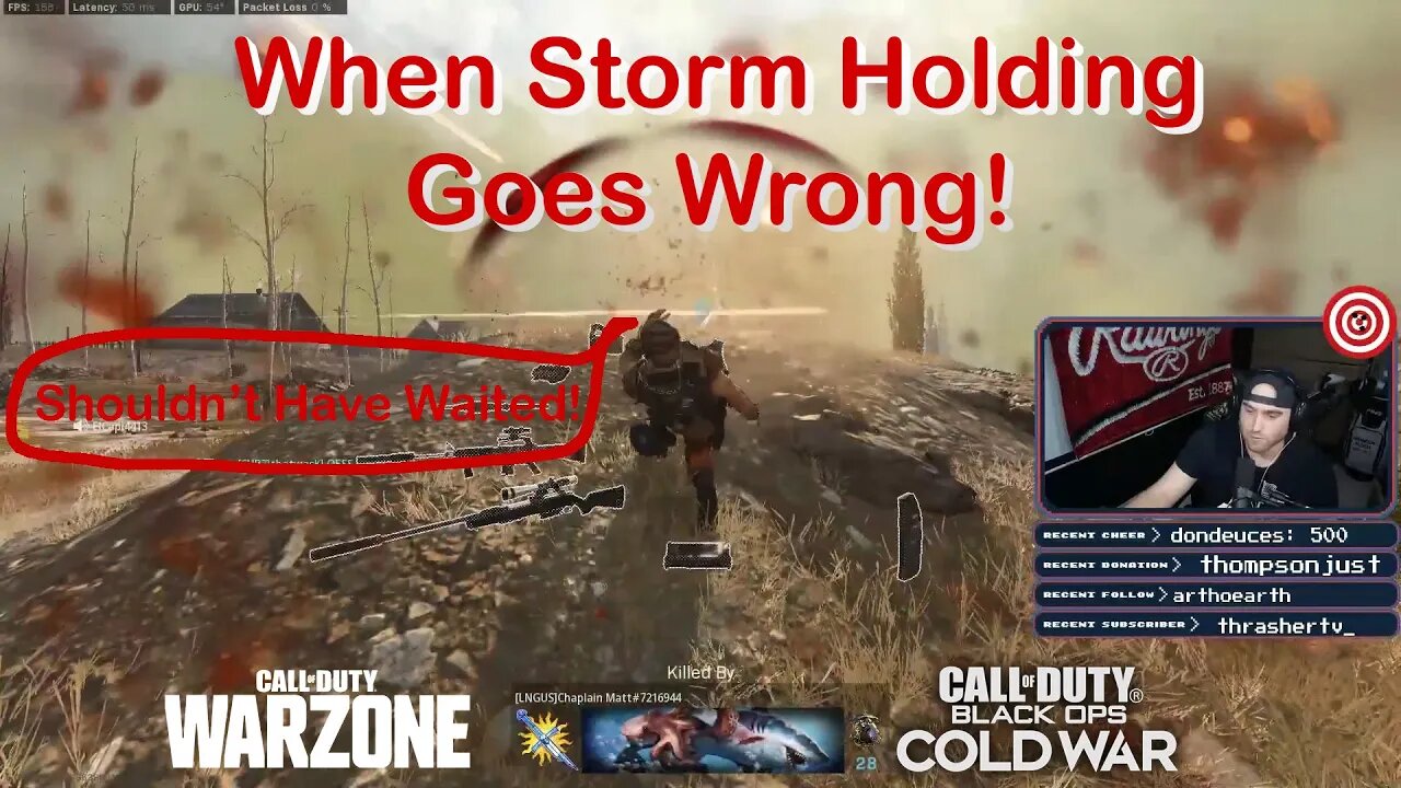 When Storm Holding Goes Wrong! | Call of Duty: Black Ops Cold War/Modern Warfare Warzone #shorts
