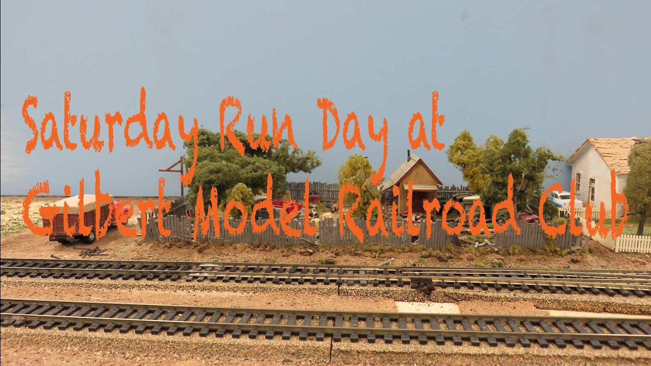 Saturday Run Day at Gilbert Model Railroad Club 11/27/21
