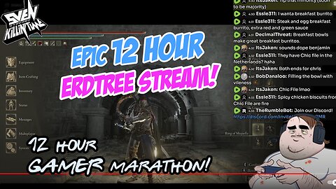 Elden Ring Shadow of the Erdtree 12 HOUR MARATHON GAMEPLAY SVENSTREAMS