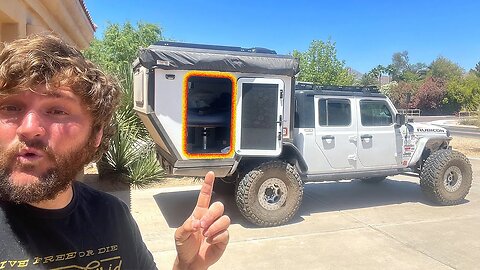 IT'S FINALLY HERE! Building a Lightweight and Strong INTERIOR for my Custom 4x4 Truck Camper