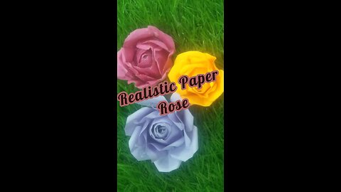paper rose@zeeniaart