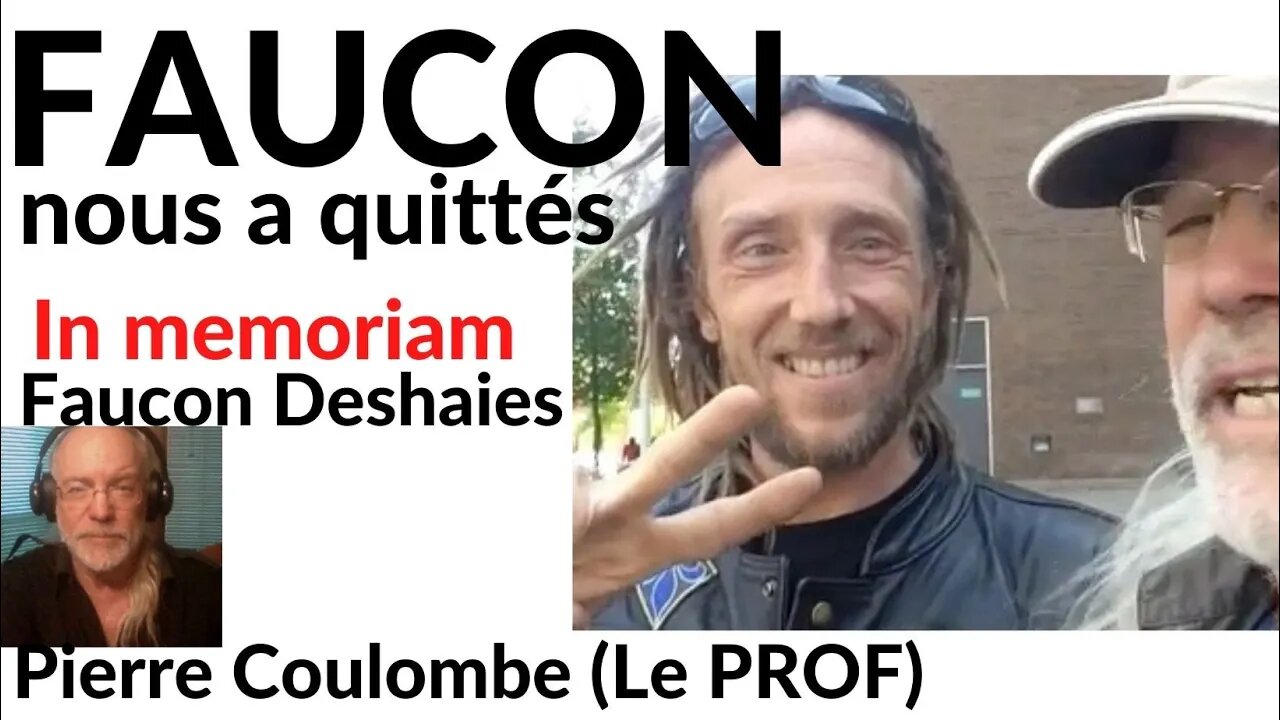FAUCON NOUS A QUITTÉS - IN MEMORIAM