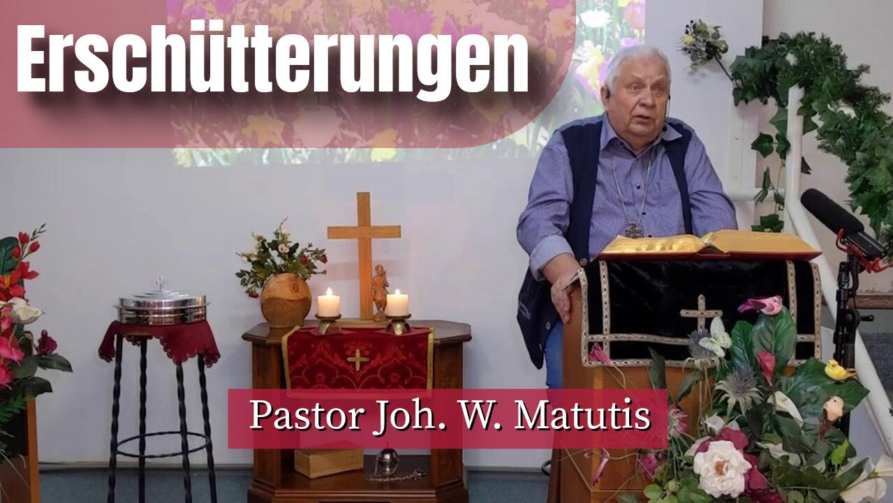 Joh. W. Matutis - Erschütterungen - 22. April 2023
