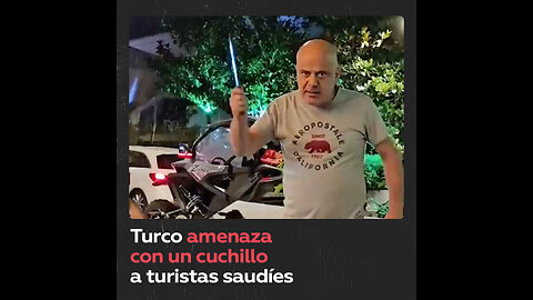 Un turco amenaza con un cuchillo a saudíes por hablar árabe en Estambul