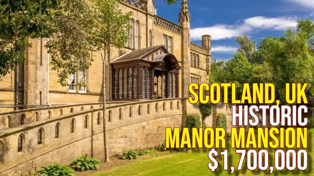 InSide $1,700,000 Scotland Manor Home