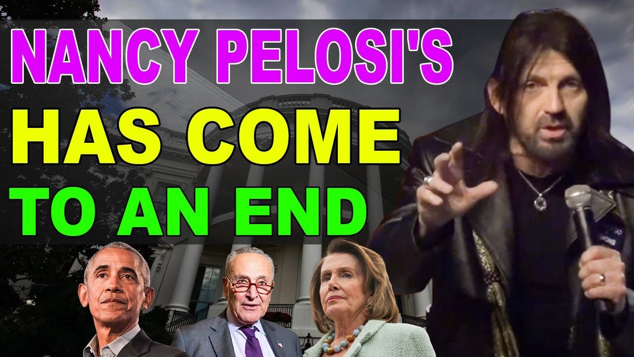ROBIN BULLOCK PROPHETIC WORD ️🎷NANCY PELOSI'S REIGN HAS COME TO AN END?