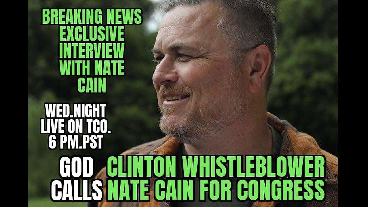 God calls one man to step out and lead (NATE CAIN) an exclusive interview