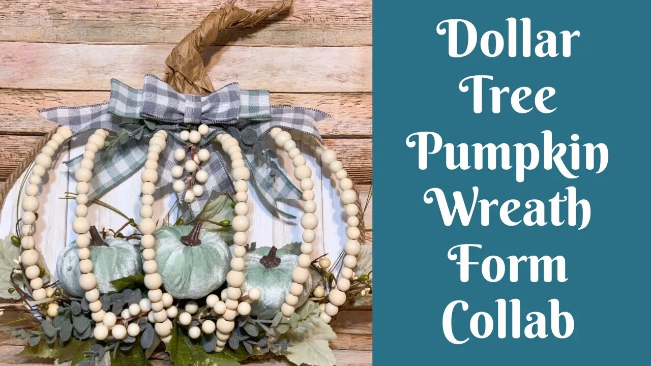 Pumpkin Wreath Collab With A Noble Touch, Julie’s Wreath Boutique, & This Southern Girl Can