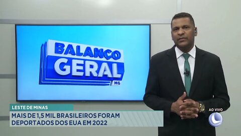 Leste de Minas: mais de 1,5 mil brasileiros foram deportados dos EUA em 2022