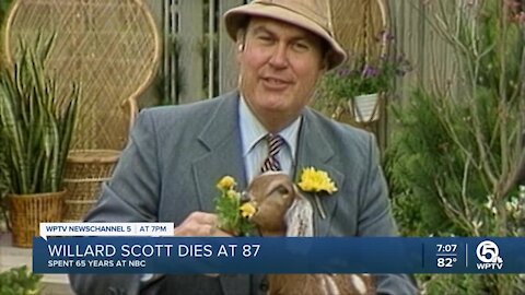 Willard Scott, weatherman on NBC's 'TODAY' show, dies at 87