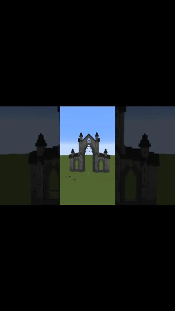 Castle entrance Timelapse :) Credits: @dapuffinmc #shorts