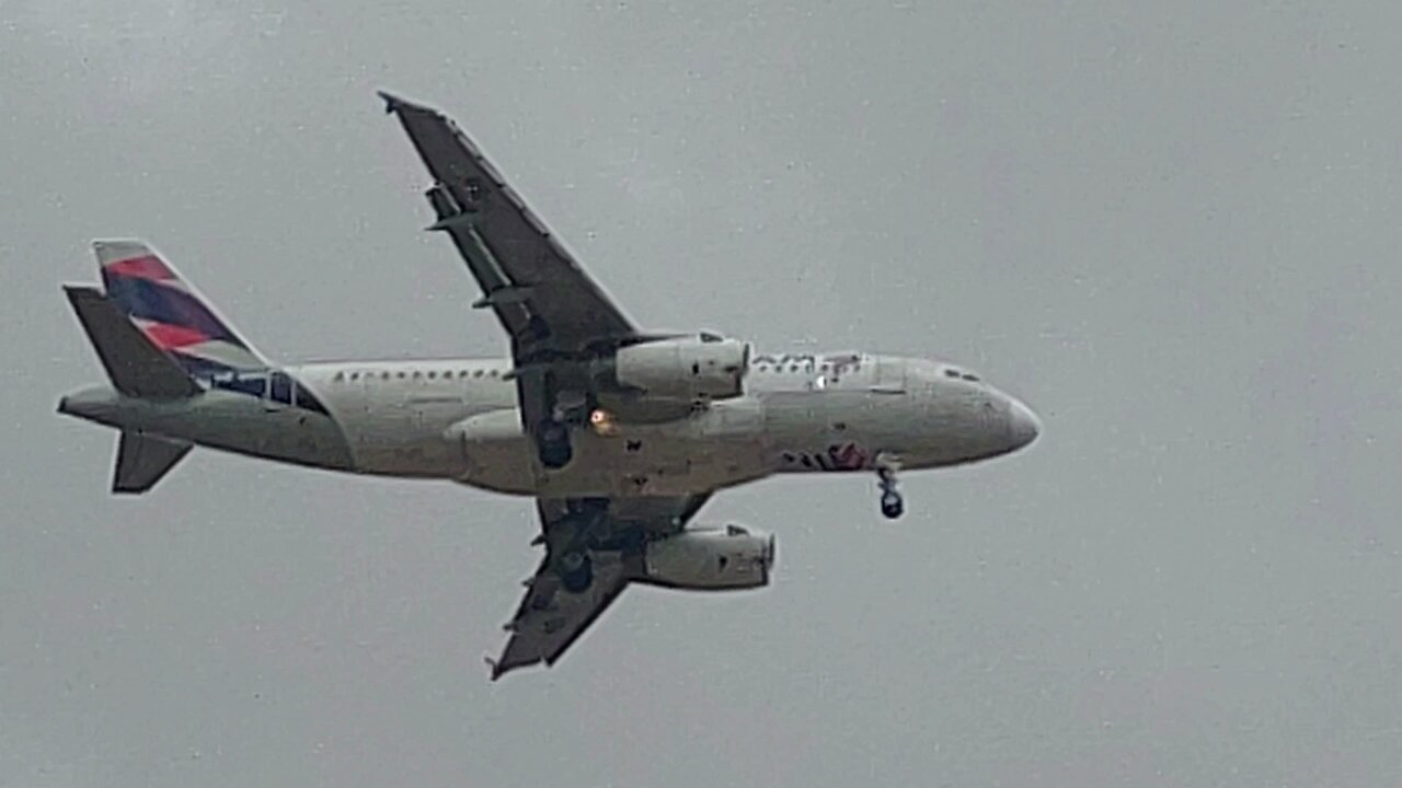 Airbus A319 PR-MBN coming from Brasília to Fortaleza