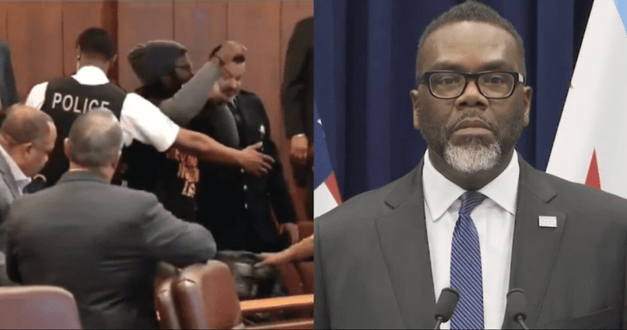 Chicago City Meeting Erupts into Chaos as Residents Confront Mayor Johnson Over Budget Favoring