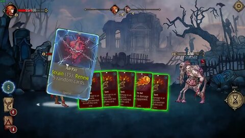 Deck of Ashes card game feito a mão