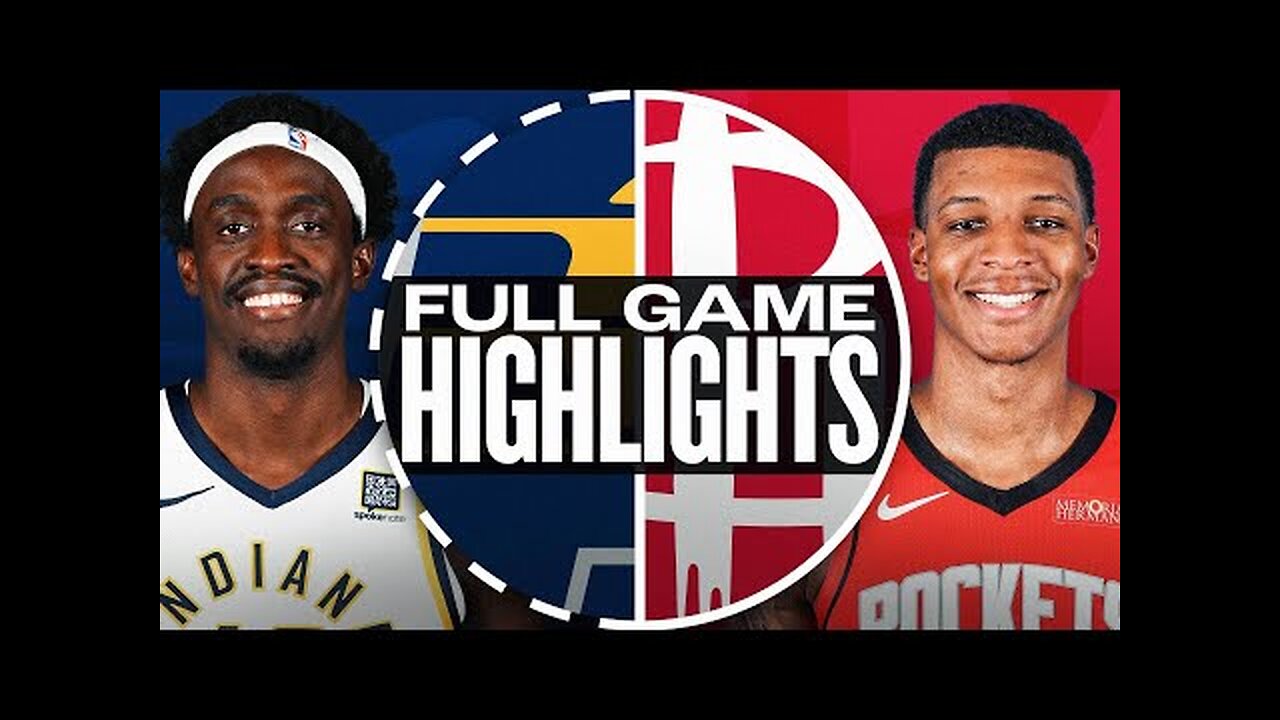 PACERS at ROCKETS | FULL GAME HIGHLIGHTS | November 20, 2024