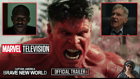 Marvel Studios - Captain America: Brave New World Official Trailer Reaction!