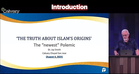 JAY SMITH - THE TRUTH ABOUT ISLAM’s ORIGIN - INTRODUCTION
