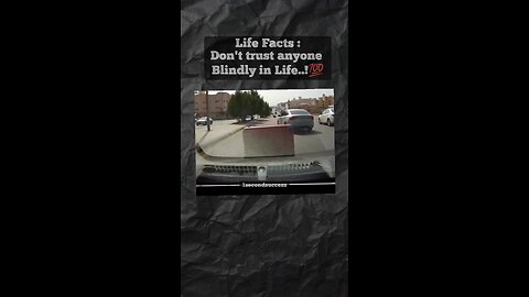 Never trust blindly| trust no one
