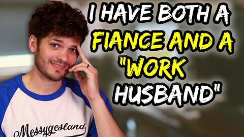 "I'm worried my fiancé will discover my work husband…"