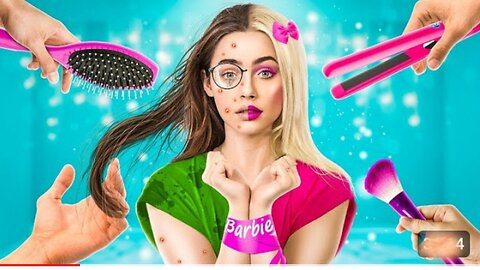 Barbie with a Scholar! Sisters with a Fantastic Makeover