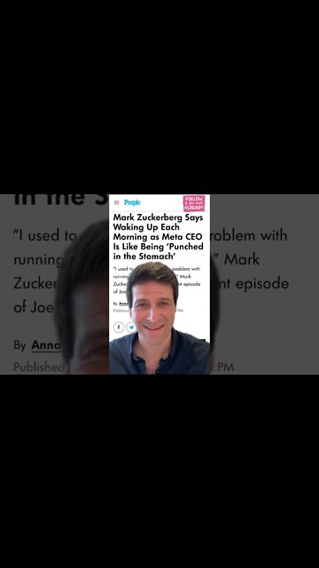 Mark Zuckerberg is Meta Stressed Out As The CEO 🤣