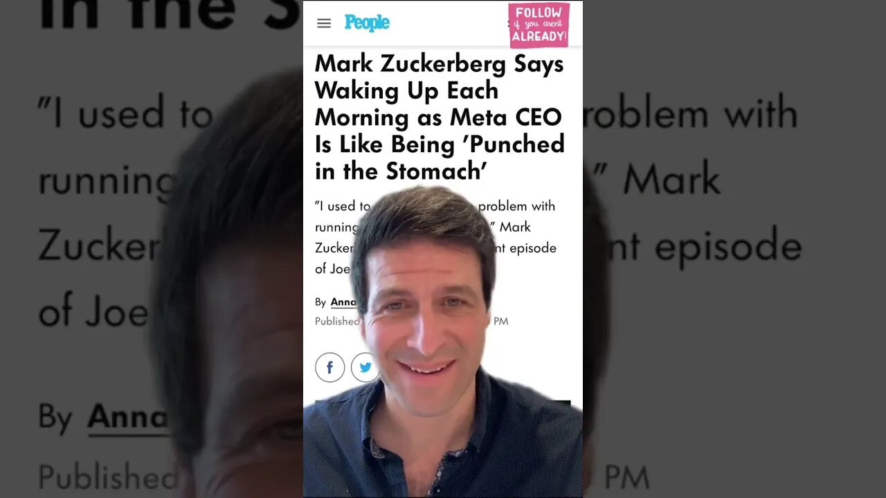 Mark Zuckerberg is Meta Stressed Out As The CEO 🤣