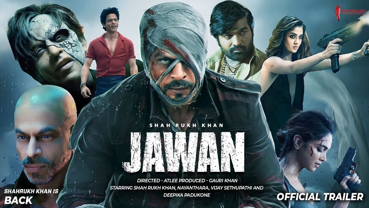 Jawan | Official Hindi Trailer | Shah Rukh Khan | Atlee | Nayanthara | Vijay S | Deepika P | Anirudh