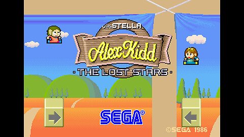 ALEX KIDD • The Lost Stars [Sega, 1986]