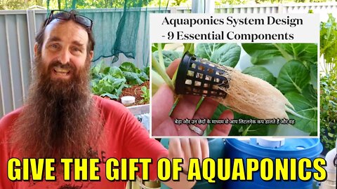 Aquaponics Beginners Guide - Give the Gift of Aquaponics