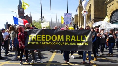London Freedom Rally, 30th April 2022 - Part 1