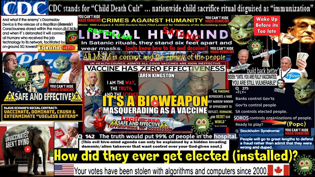 SGT REPORT -A BIOWEAPON MASQUERADING AS A 'VACCINE' -- Karen Kingston