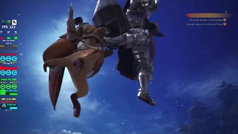 Monster Hunter World RTX 3080 4K HDR 120Hz LG OLED