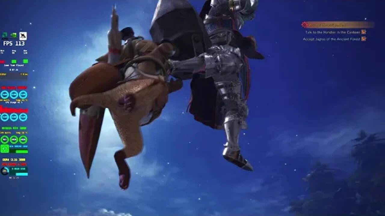 Monster Hunter World RTX 3080 4K HDR 120Hz LG OLED