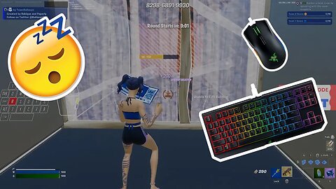 "Fortnite ASMR LoFi: Relax and Recharge in the Battle Royale"🏆 Relaxing Keyboard Sounds 🎧😴