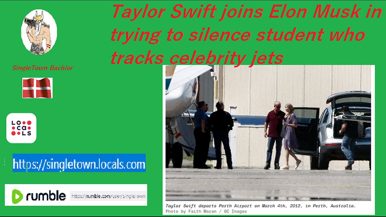 Taylor Swift joins Elon Musk in trying to silence student who tracks celebrity jets ??