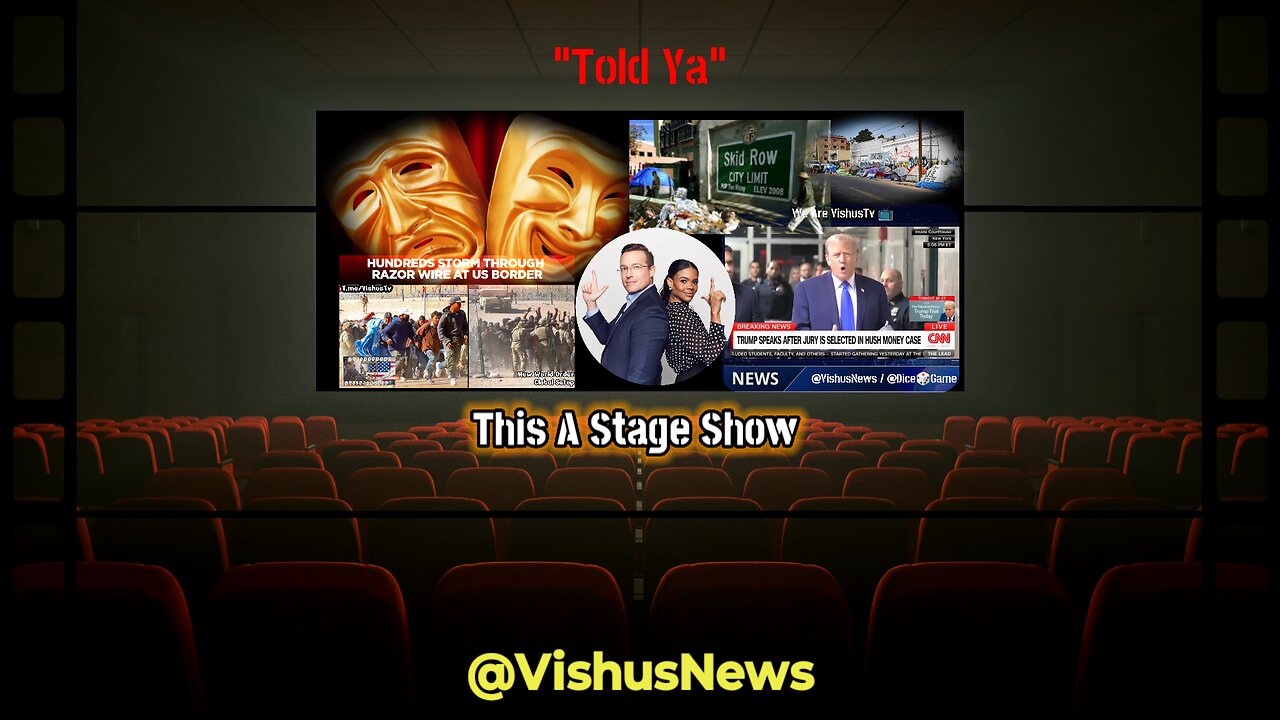 "Told Ya" This Is A Stage 🎬 Show... #VishusTv 📺