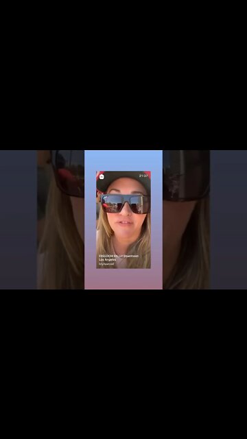 THE FIRST RALLY #DTLA #FREEDOM #RALLY