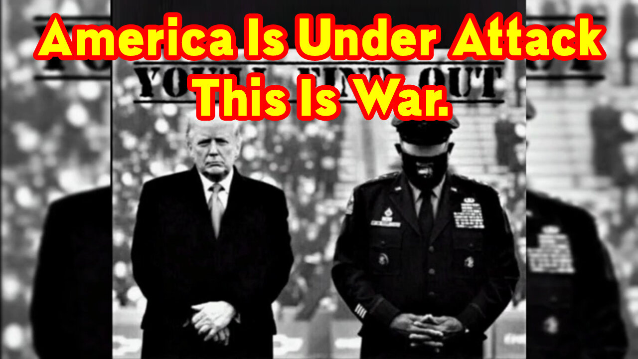 America Is Under Attack This Is War.