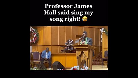 James Hall said if you sing my song then sing it correctly 🎤🎼🎶🎵