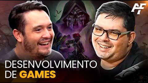 Desenvolvimento de jogos, com Andre Ferreira e Douglas Mesquita ( Rato Borrachudo ) *Editado