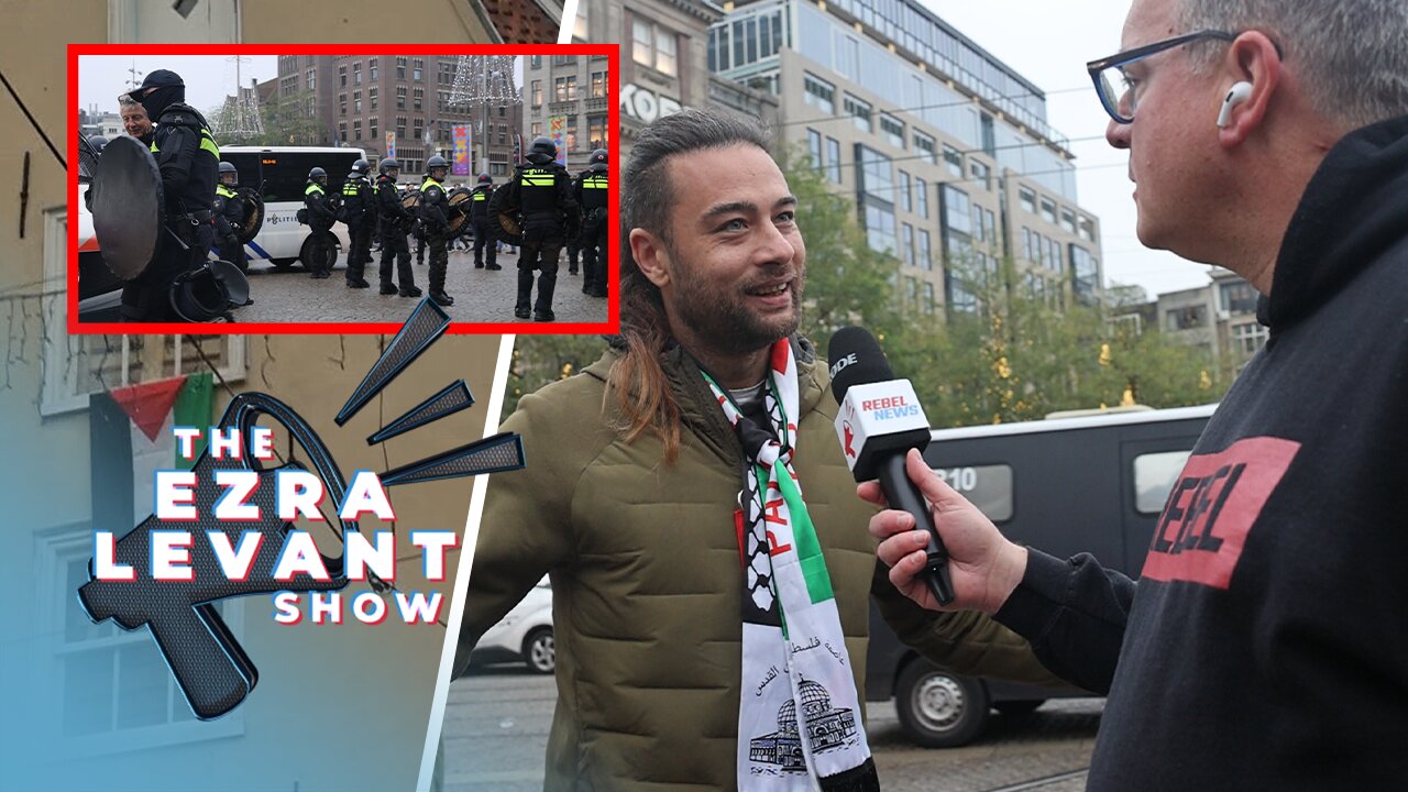 'Hamas are a freedom organization': Anti-Israel Dutch protesters speak out after soccer fans beaten